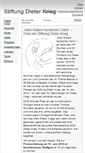 Mobile Screenshot of dieter-krieg.de